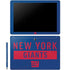 NFL New York Giants Blue Performance Series Galaxy Book 12in Skin